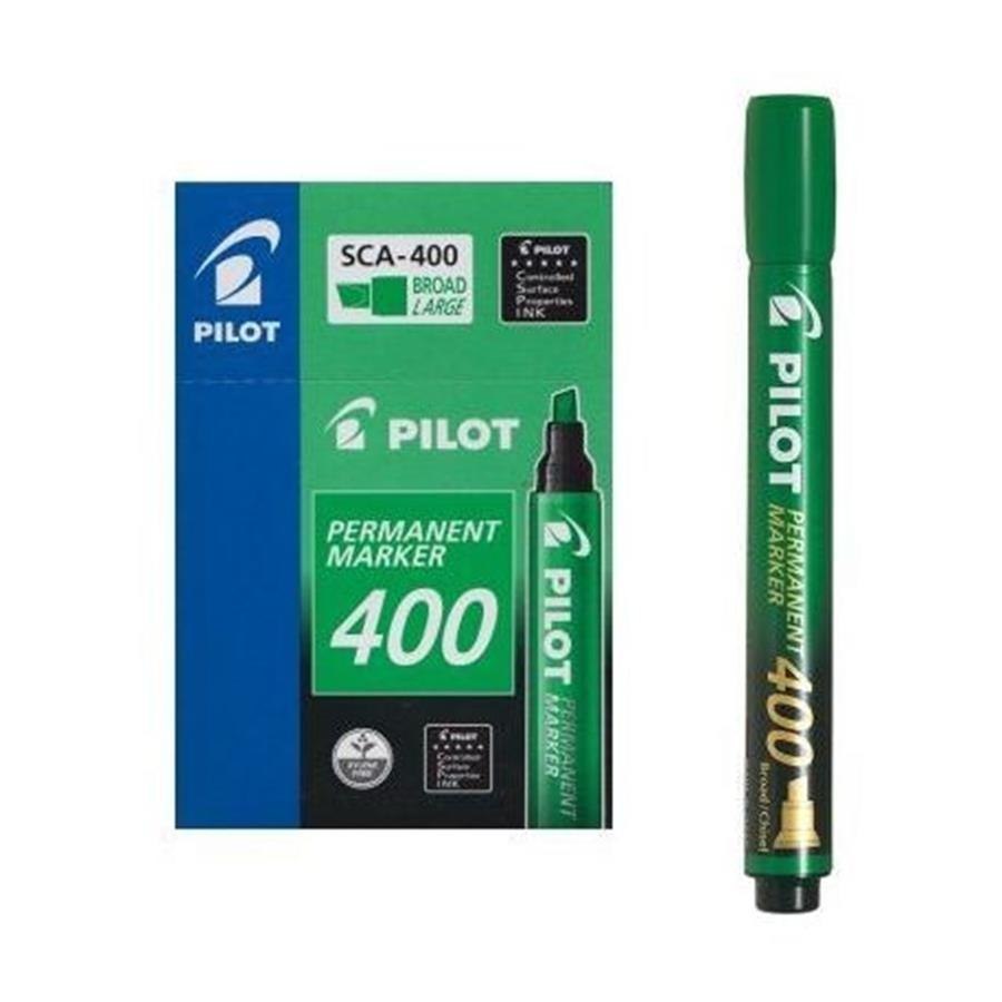 PERMANENT MARKER CUT GREEN PILOT SCA-400G